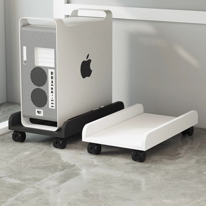 Large Size Computer Host Case Support under Table Mobile Roller Storage ...