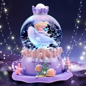 GUTIAN | Decorative Rotating Snow Globe Music Box