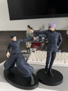Bandai | 15cm Jujutsu Kaisen Satoru Gojo & Geto Suguru Anime Action Figure Noodle Stopper PVC Collectible Model Toy for Adults
