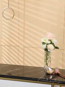 Hộp đựng mỹ phẩm kết hợp bàn trang điểm có gương LED và ngăn kéo để lưu trữ đồ trang điểm mỹ phẩm và đồ chăm sóc da