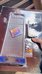 Baga giữa kiểu lưới tem titan cho Exciter 150.