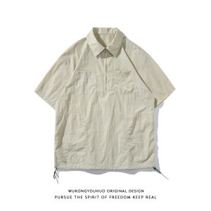 WUKONGYOUHUO | Casual Loose Fit Outdoor Workwear Shirt