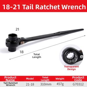 OUSHIDUN | Bi-directional Ratchet Quick Wrench Multi-function Socket Tool