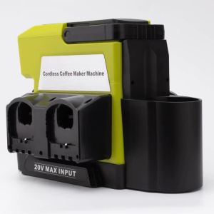 Portable Cordless Coffee Maker for Roybi ONE+18V P103 Lithium Battery Single Cup Coffee Maker For Camping Travel and Job Sites