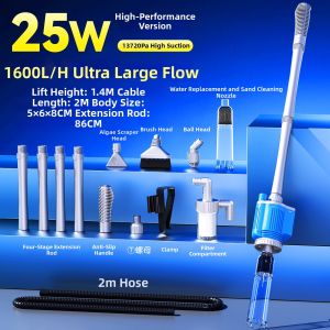 CHONGXIAOSHUAI | Automatic Fish Waste Cleaner Aquarium Cleaner Sand Washer Pump