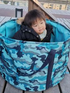 Large Size Foldable Portable Bath Tub for Children And Adults Full Body Bath Bucket Travel Friendly Waterproof Fabric Bucket