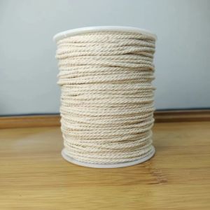 70 M Pure Cotton Candle Cotton Core Candle Core Cotton Thread DIY Aromatherapy Candle Cotton Core Heart Special Thread Buddha Candle Wick