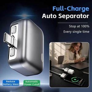 other | Universal Full-Charge Separator Type-C Fast Charge Overcharge Protection AI Full Charge Automatic Physical Separate Disconnector