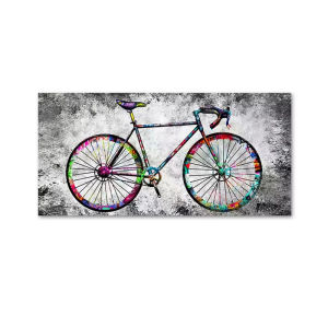 Kayou | DIY Pictures By Number Bicycle Graffiti Kits Painting By Numbers Drawing on Canvas Hand Painted Picture Art Gift Home Decor