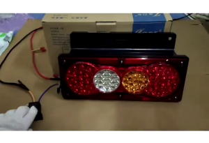Cặp đèn LED hậu (Lái Sau) cho Xe Tải Thaco Ollin Điện áp: DC-24V Hàng Rin Xịn và Chất lượng Cao