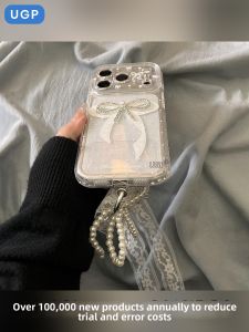 UGP | Transparent Thin Bow with Diamond Case