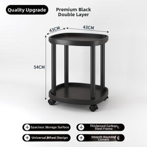 FWTDF | Mobile Mini Side Table with Wheels