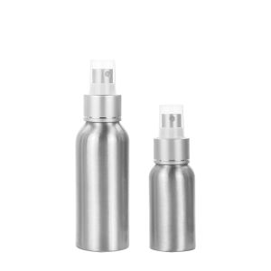 Ultra-Fine Mist Aluminum Spray Bottle Unmarked Portable Alcohol Skin Refreshing Water Hydrating Fine Mist Spray Bottle