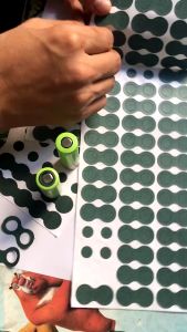 50 Miếng dán cực dương pin 18650-21700-26650-32650