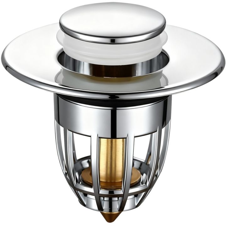 yemo-press-type-wash-basin-pop-up-drain-with-bullet-spring-core