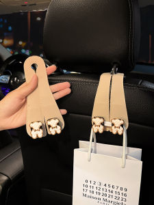 Car Seat Back Hanging Hook Foldable Hidden Storage Bag Vehicle Interior Driver Side Storage Bag Automobile Accessories