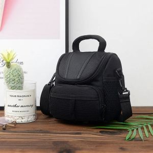 New Upgraded Little Schoolbag DSLR Camera Case Bag for Canon EOS R50/R8/R6/R7/R10/RP/M50/2000D/250D Nikon Sony Shockproof Hot