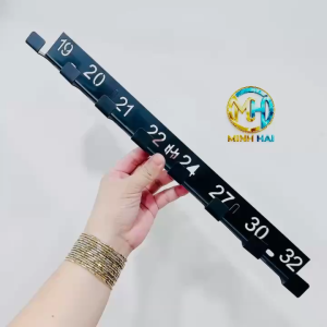 [40cm - TẶNG KÈM VÍT] Giá móc treo cờ lê mỏ lết gắn tường số từ 19-32 - Giá sắp xếp cờ lê di động nhãn kỹ thuật số
