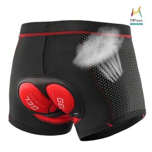 【COD】Cycling Shorts Breathable Gel Pad Shockproof Bicycle Underwear Pants Bike Short Breathable Gel Padded Shorts MTB Rode Bike Riding