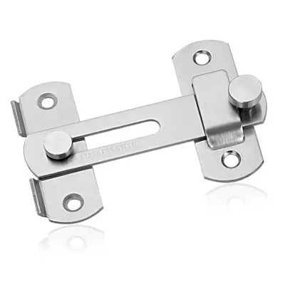 Stainless Steel Child Safety Cabinet Locks Sliding Door Snap Lock Durable Door Latch for Window Cabinet Fitting Room