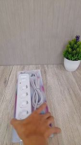 Stop Kontak - Colokan 4 Lubang-SNI -TJ 168 kabel 1.8 meter  (Plus surge protector dan Anti Petir )