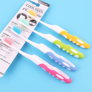 Portable Folding Soft Bristle Toothbrush Travel Business Trip Toothbrush Convenient Carry-On Oral Care Tool from China