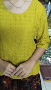 SHOOPY Blus Katun Bangkok Premium/BLUS KATUN BOLONG Lapis Katun Adem/BAJU KEBAYA LHER RIMPLE Resleting Belakang