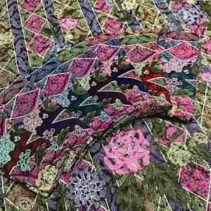 SOPHIA ผ้าถุงสตรี (เย็บสำเร็จ) ผ้า7สี ตรา PUTRI Marimna สีสันสดใส (คละสี/คละลาย) รหัส SPH03