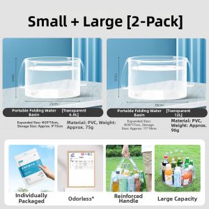 Travel Season | Foldable Portable Multi-Use Basin