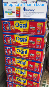 (HSD T2-2026) (Mẫu Mới) COMBO 4 LỐC 16 Hộp Sữa Hộp Pha Sẵn Oggi Suy Dinh Dưỡng Gold 110ml/ Hộp.