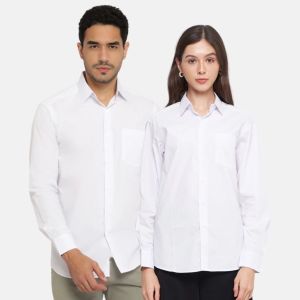 Kemeja panjang Kemeja dewasa Atasan Kemeja polos