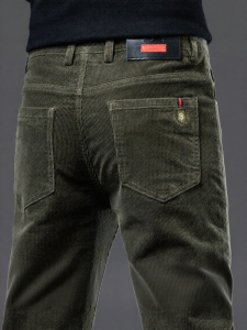 WEIJINSHI | Autumn Winter Corduroy Straight Loose New Pants