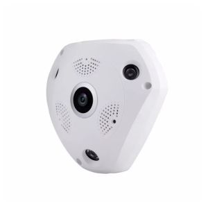 4K 8MP 5MP กล้องฟิชอาย IP 1080P การดูแลรักษาภายในอาคารความปลอดภัยในบ้าน Panaromic 180 360องศา IP โดมกล้องวงจรปิดการตรวจจับการเคลื่อนไหว