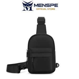 MENSPE Mens Crossbody Bag Fashion Mini Waterproof Oxford Cloth Mobile Phone Bag Casual Lightweight Bags Outdoor Sports Chest Bag