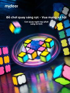 Mideer | Đồ Chơi Thông Minh Hình Khối Lập Phương Có Đèn Và Từ Tính