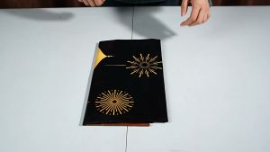 Table Runner Taplak Meja Print Motif Edisi Eid Mubarak Idul Fitri Lebaran Ramadan PE 130*220cm