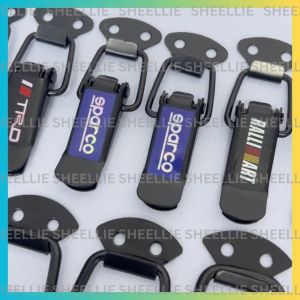 Universal Car Bumper Clip SPARCO and MOMO Sticker Labeled Car Bumper Click for Protection Safety