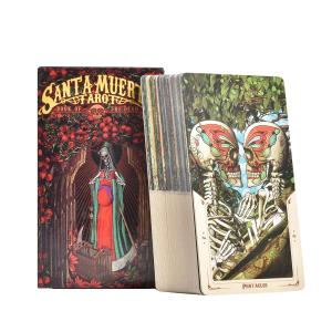 New Tarot deck oracles cards mysterious divination santa muerte tarot cards
