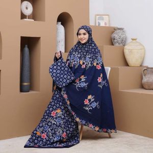MUKENA BATIK CAP JUMBO MUKENAH DEWASA BHAN RAYON TEBALL SAMITEX MUKENAH TERBARU MUKENAH BATIK  PEKALONGAN