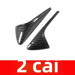 PINMOAP Sợi Carbon Họa Tiết ABS Xe Ô Tô Camera Bên Hông Vỏ Bảo Vệ Cho Tesla Model 3/Y Ô Tô Fender Sửa Đổi Phụ Kiện
