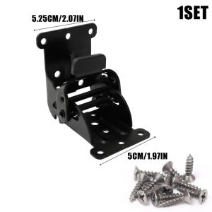 4sets Folding Bracket Iron Folding Lock Extension Table Chair Bed Leg Foldable Support Brackets Hinge Self Lock Hinges Hardware