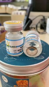 Kính Áp Tròng Hera Nâu Đinh Hương 0 - 6 Độ CLOVE BROWN Nhập Khẩu Hàn Quốc Lens Cận 6 Tháng