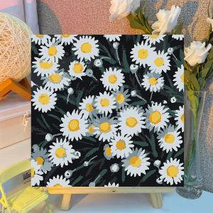 Duocoo ✅Ready✅ 40*50 ซม ภาพวาดสีน้ำมันสีตามจำนวน การเสริมจมูกด้วย ภาพวาดสีน้ำมันแบบ DIY ที่มีมือการทำสมจริง การดึงประกอบด้วย สีน้ำมันสไตล์ยี่ปุ่นสด