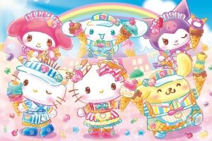 TOPTOY | Oil Painting By Numbers Kits Sanrio Hello Cat Paintings DIY Acrylic Paint By Numbers for Adults Home Decor