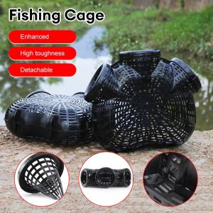 Fish Farming Cage Nets Folding Crayfish Catcher Casting Fish Network Crab Crayfish Shrimp Smelt Eels Traps Mesh for Fishing Net Tackle Cage