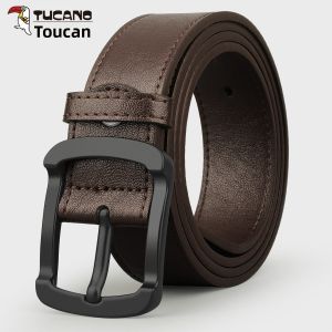 TUCANO | Men Genuine Leather Belt Pin Buckle