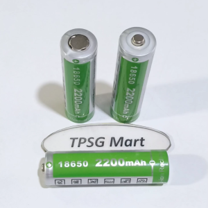Pin 18650 2200mAh (Pin sạc li-ion 3.7V - 4.2V): Pin Đầu Nhọn / Pin Đầu Bằng