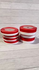 Pita Bendera Merah Putih Pita Pita Satin Merah Putih 1/2 Inch 1 Inch 2 Inch Per Meter Lebar 2 cm 5 cm Medali Trophy Piagam Aksesories HUT RI