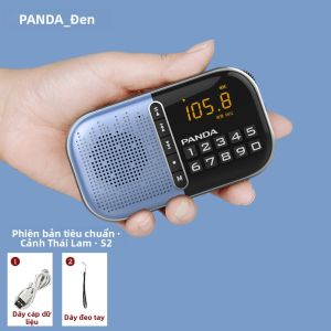Panda | Máy Phát Đa Năng Panda S2 Dành Cho Người Cao Tuổi Máy Nghe Sách Máy Phát Thanh Đồng Hành Máy Nghe Nhạc Cầm Tay Dùng Thẻ TF