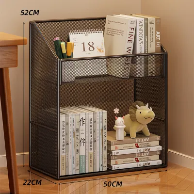 WUBUWEI | Mobile Floor Bookshelf Multi-Layer Storage Rack for Students